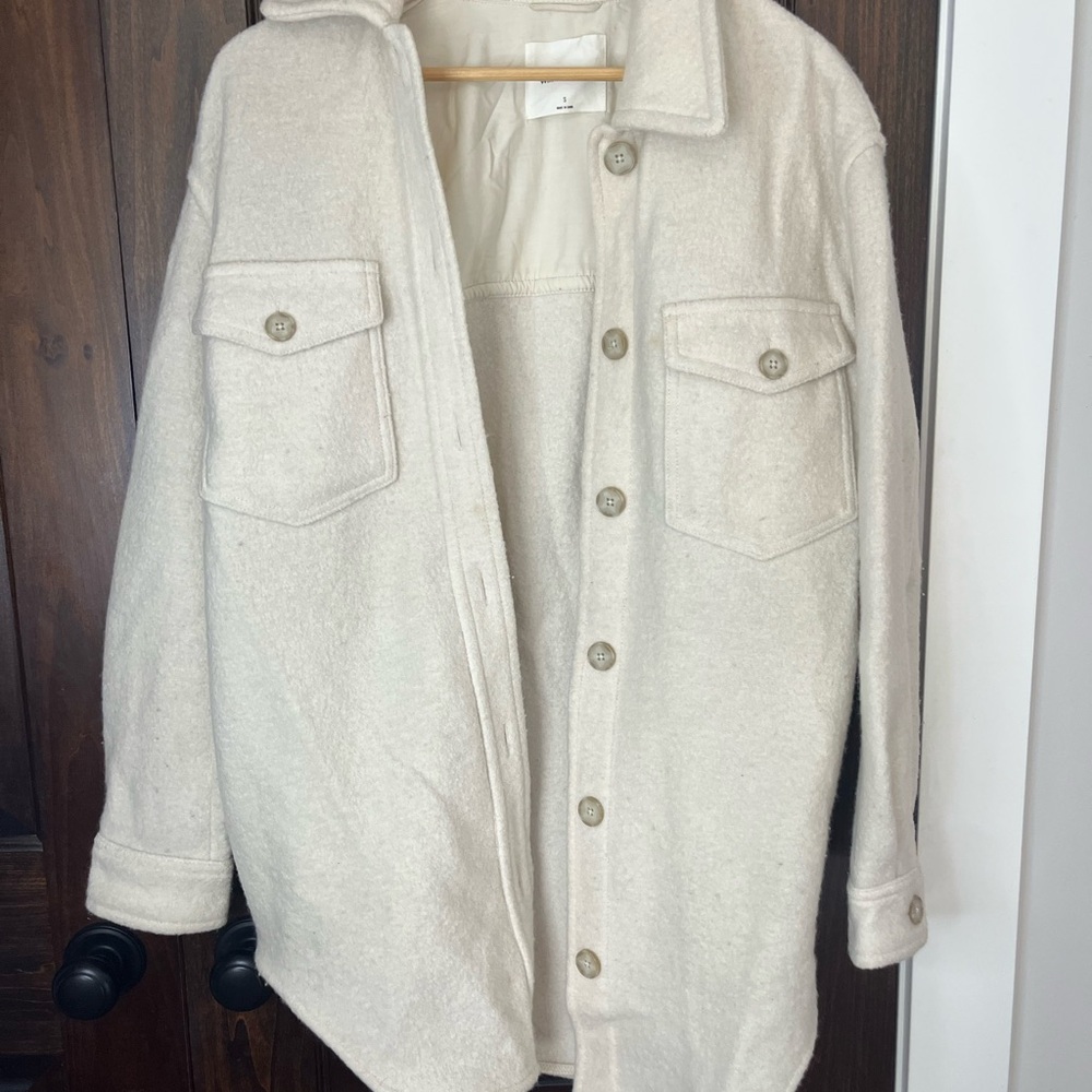 Wilfred Cream Utility Jacket